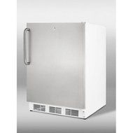 Summit ALF620LSSTB 24" Medically Approved and ADA Compliant Upright Freezer with 3.2 cu. ft. Capacity Door Lock... N5