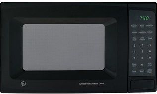 Ge JE740DRBB Microwave Oven 0.7 cu. ft. Compact Countertop Black