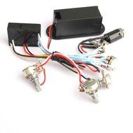 Vktech 3 Band EQ Preamp Circuit For Bass Pickup Active