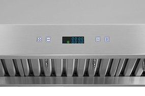 XtremeAir PX11-U42 Under Cabinet Mount Range Hood with 900 CFM Baffle Filter/Grease Drain Tunnel, 42" N7