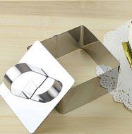 SomebinU 3 inch small mousse Cheesecake circle stainless steel cake mold mousse cake mold DIY baking tool N4