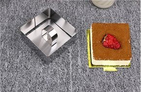 SomebinU 3 inch small mousse Cheesecake circle stainless steel cake mold mousse cake mold DIY baking tool N5