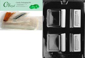 Cybrtrayd J036 Medium Computer Chocolate Candy Mold with Exclusive Cybrtrayd Copyrighted Chocolate Molding Instructions N2