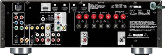 Yamaha HTR-5063BL 630-Watt 7.1 Channel AV Receiver (Each, Black) (Discontinued by Manufacturer)