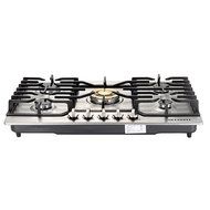 METAWELL 30" Stainless Steel Gold Burner Built-in 5 Stoves Natural Gas Cooktops Cooker N6