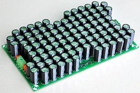 Electronics-Salon 100,000uF Capacitors Module Board, for Upgrade Audio PreAMP or Power AMP N2