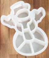 Christmas Snowman Take-Apart Silicone Cake Baking Pans for Cakes, Muffins, Gelatins, Cupcakes and More! Looks...