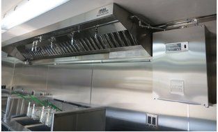 Ventilation Direct 6' Stainless Backshelf Concession Trailer Hood System N6