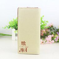 Fairy tail wallet Long canvas purse N5