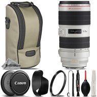 Canon EF 70-200mm f/2.8L IS II USM Lens + UV Filter + Lens Cap Holder + Cleaning Brush + Air Cleaner + Cleaning...