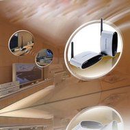 TOOGOO(R) 2.4GHz PAT-330 150m Wireless AV Sender TV Audio Video Transmitter Receiver BLS N4