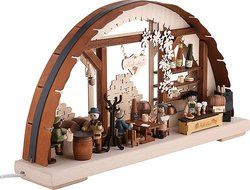 3D-Double-Arch wine cellar - 43x30x7cm / 17x12x3inch - RATAGS
