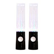LED Light Dancing Water Show Music Fountain Bass Shock Speakers Amplifier Audio Player For Phones Computer Laptop... N13