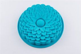 Single Cavity Big Flower Shape Cake Pudding Jelly Chocolate Mold Handmade Soap Making Mould N5