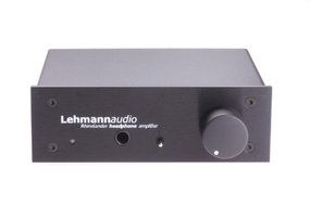 Lehmann Audio Rhinelander - Headphone Amplifier - Black Trim, gain selectable 6dB or 20dB