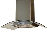 CAVALIERE 36" Island Mounted Stainless Steel / Glass Kitchen Range Hood 900 CFM SV218D-I36 N4