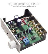 Lehmann Audio Rhinelander - Headphone Amplifier - Black Trim, gain selectable 6dB or 20dB N2