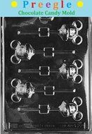 Mouse Sucker Mickey Animal Chocolate Candy Mold - 3 Count