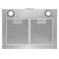 Perfetto Kitchen and Bath 36" Convertible Wall Mount Range Hood in Stainless Steel with LEDs, Push Controls &amp;... N6