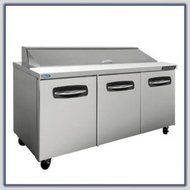 Nor-Lake NLSP72-18 Sandwich Prep Table (20 cu ft)
