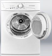 Summit Appliance Dryer in White N4