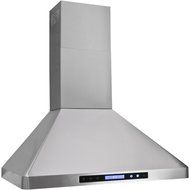 30" 900 CFM Ducted Wall Mount Range Hood N19