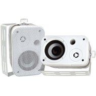 3.5" White 300-Watt Indoor/Outdoor Waterproof Speakers