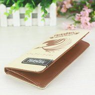 Fairy tail wallet Long canvas purse N8