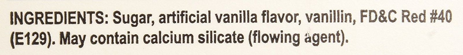 Gold Medal 3202 Pink Vanilla Flossugar, 1/2 Gallon Carton N5
