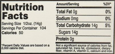Gold Medal 3202 Pink Vanilla Flossugar, 1/2 Gallon Carton N6
