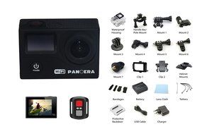 Panoera Z20 2.0inch Dual Screen WIFI 4K Waterproof Sports Action Camera with Li-ion Rechargeable and FREE Waterproof... N5