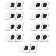 Acoustic Audio CS-I42S In Wall / Ceiling Speakers 9 Pair Pack Home 2700 Watts CS-I42S-9PR