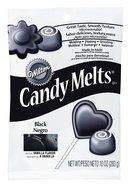 Wilton 1911-422 Candy Melts, 10-Ounce, Black