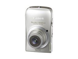 Canon PowerShot SD970IS 12.1 MP Digital Camera with 5x Optical Zoom and 3.0-inch LCD (Silver) N3