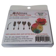 3D Jelly Gelatin Art Tools Gracilaria Jelly 3D Jello Art Cake High Quality 100% Stainless Steel. Free Ebook PDF... N12