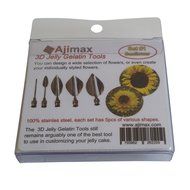 3D Jelly Gelatin Art Tools Gracilaria Jelly 3D Jello Art Cake High Quality 100% Stainless Steel. Free Ebook PDF... N14