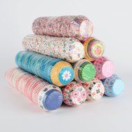 TecGeo(TM) 1000pcs/set Paper Cup Cake Muffin Case Christmas Wedding Cake Decorating Tools Cupcake Liners Mold... N2