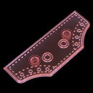 SHINA 6pcs Plastic Baby High Cut Sneaker Shoe Fondant Cake Mold Tools for DIY Birthday Cake Sugar Craft Decorating N2