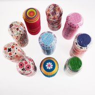 TecGeo(TM) 1000pcs/set Paper Cup Cake Muffin Case Christmas Wedding Cake Decorating Tools Cupcake Liners Mold... N3