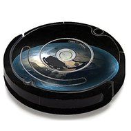 Skin Decal Vinyl Wrap For IRobot Roomba 650 655 Vacuum / Earth