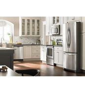 Whirlpool WMH31017AD 1.7 Cu. Ft. Stainless Look Over-the-Range Microwave N6