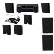 M&amp;K Sound MP150II Wall Speaker 5.2 Thorens TD-240-2 X12 Denon AVR-X5200W