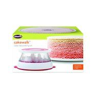 Chef&#039;n Turntable Rotating Cake Stand Decorating Kit With 16 Decorating Tips, Coupler and Flower Nail N3
