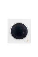 Majestic 13 lb.Compact Short Dryer in White with Silver Trim MJ850D coming with Wrinkle guard and Venting option. N3