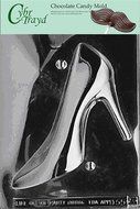 Cybrtrayd D055B 3D High Heel Shoe (Side 2 ONLY) Chocolate Candy Mold with Exclusive Cybrtrayd Copyrighted 3D Chocolate...