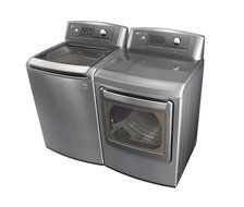 LG H/E Ultra Large Capacity H/E Top Load Laundry Pair *In Granite Steel Finish* with WaveForce Technology WT5170HV... N3