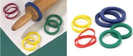 REGENCY EVENDOUGH BANDS ROLLING PIN RINGS