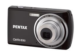 Pentax Optio E80 10MP Digital Camera with 3x Wide Angle Optical Zoom and 2.7-inch LCD (Black) N4