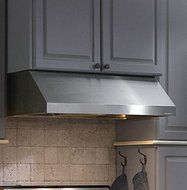 Vent-A-Hood PRH9-136-SS 36" Wide "Professional Series" 9" Undercabinet Mount Range Hood with Straight Professional...