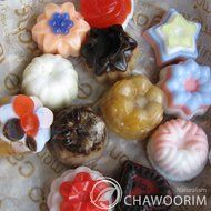 Chawoorim Flowers Silicone CandyMaking Molds - Cake Bread Chocolate Jelly Candy Baking Mould Craft Mold N5